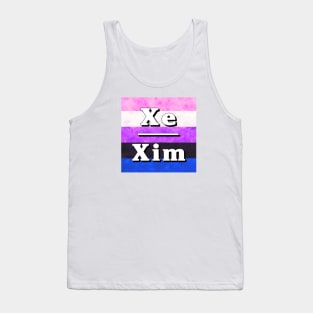 Xe-Xim Pronouns: Genderfluid Tank Top